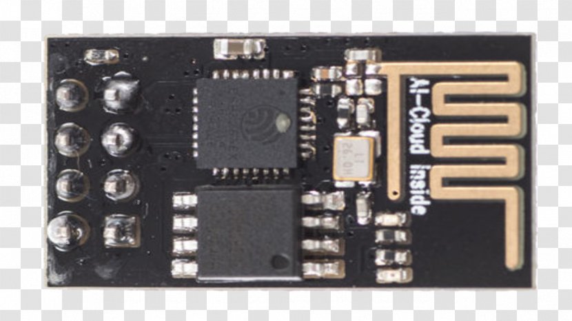 Microcontroller ESP8266 Flash Memory Arduino Wi-Fi - Integrated Circuits Chips - Esp8266 Transparent PNG