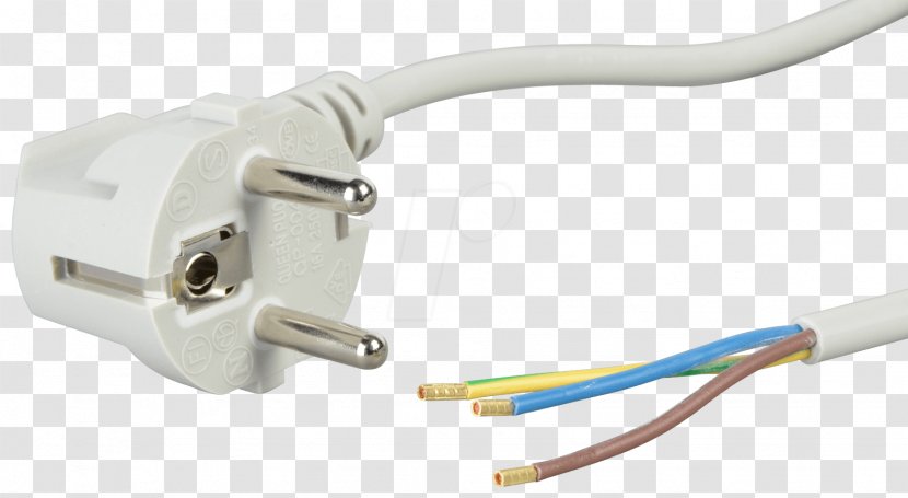 Network Cables Power Cord Electrical Cable Connector Ground - Electricity - Plug Transparent PNG