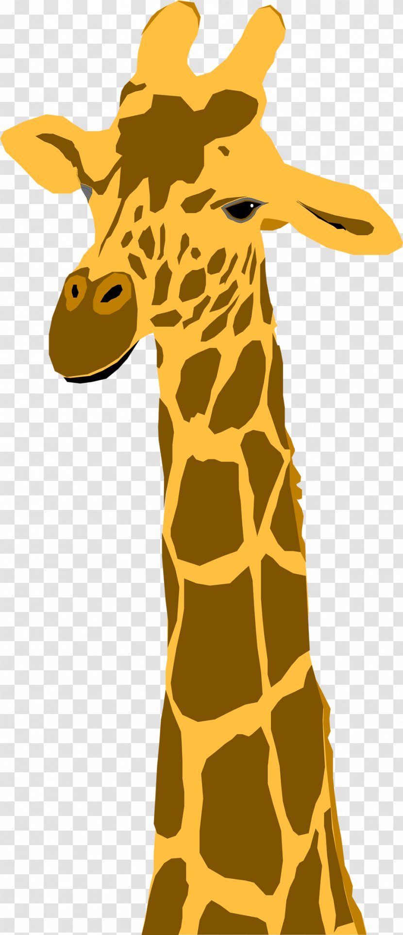 Giraffe T-shirt Animation - Mammal Transparent PNG