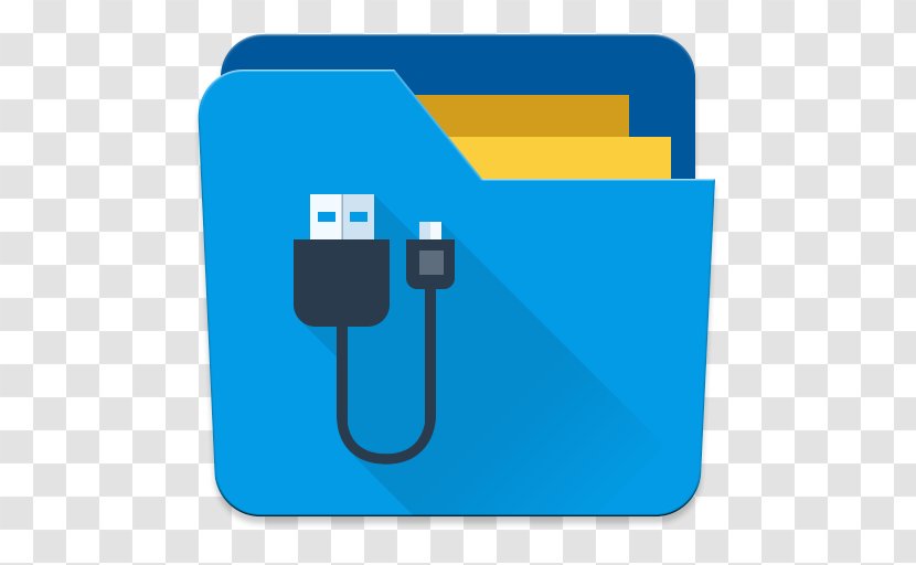 Android File Explorer Manager Plug-in - Rectangle - Data Transfer Cable Transparent PNG