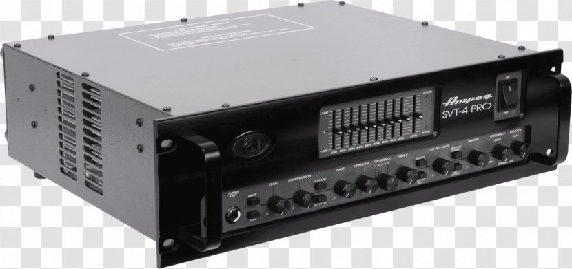 Guitar Amplifier Bass Ampeg SVT-4 Pro - Silhouette Transparent PNG
