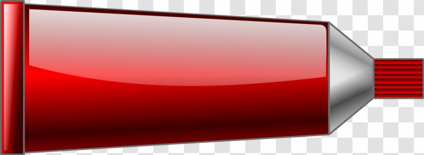 Color Paint Red Clip Art - Tube Cliparts Transparent PNG