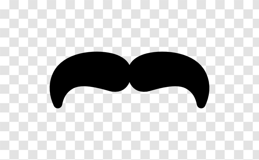 Moustache Clip Art - Black And White Transparent PNG