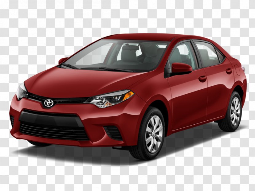 2015 Toyota Corolla Compact Car Camry - Motor Vehicle - Red Transparent PNG