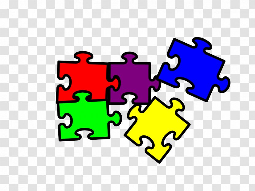 Jigsaw Puzzles Clip Art - Autism Puzzle Transparent PNG