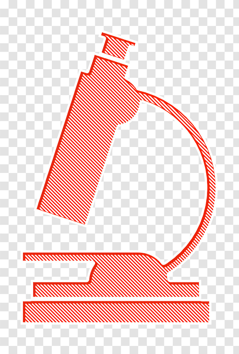 Microscope Icon School Elements Icon Transparent PNG