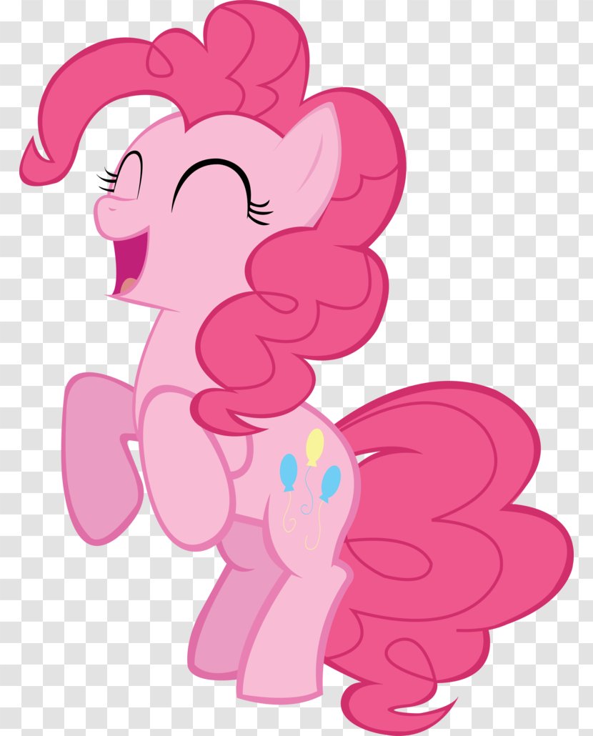 Pinkie Pie Rainbow Dash Twilight Sparkle My Little Pony - Heart - Free Image Transparent PNG