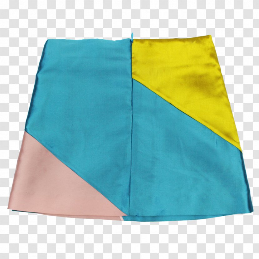 Trunks Turquoise Pocket - Aqua - Short Skirt Transparent PNG