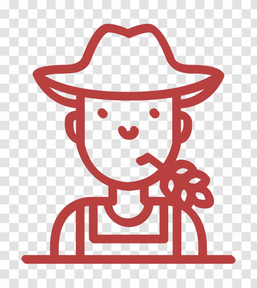 Farmer Icon Young Employees Icon Farm Icon Transparent PNG