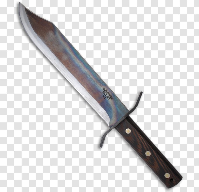 Bowie Knife Weapon Blade Sword - Kitchen Utensil Transparent PNG