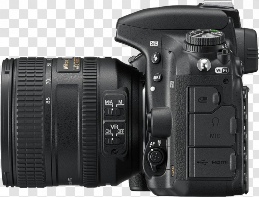 Nikon D3000 D750 D5600 Digital SLR Camera - Photography Transparent PNG