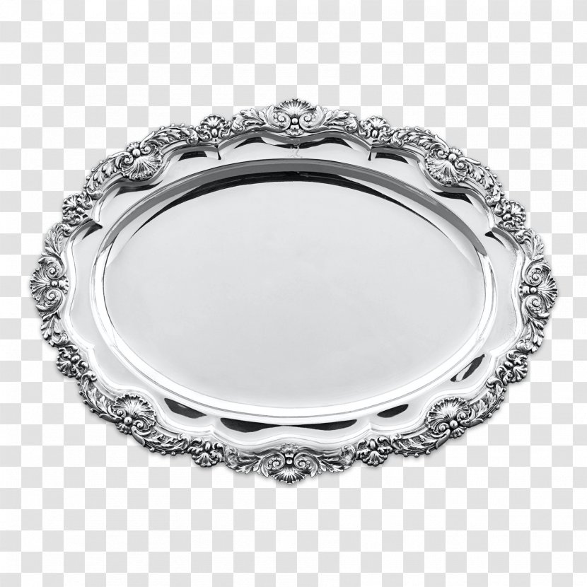 Silver Dish Meat Tray Platter Transparent PNG