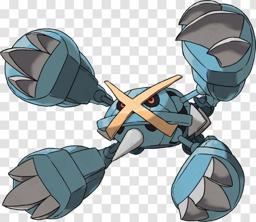 Pokémon Omega Ruby And Alpha Sapphire Metagross Universe X Y - Weapon Transparent PNG