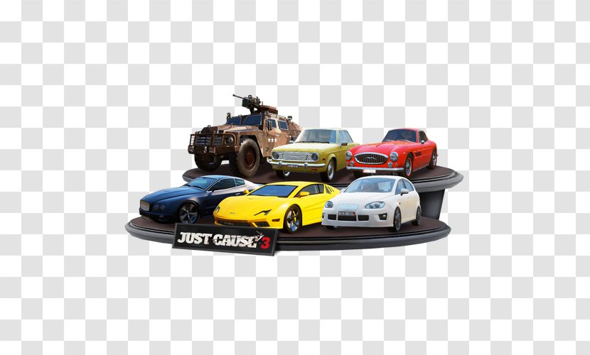 Just Cause 3 2 Car Vehicle Die-cast Toy - Scale Models Transparent PNG