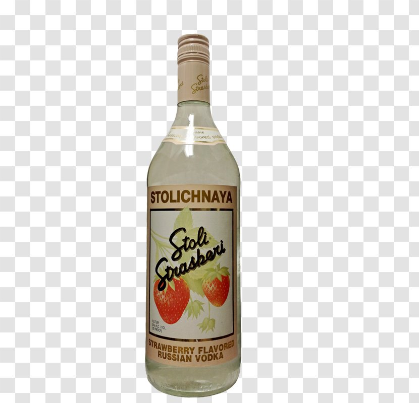 Liqueur Stolichnaya Vodka Distilled Beverage Strawberry - Taste Transparent PNG