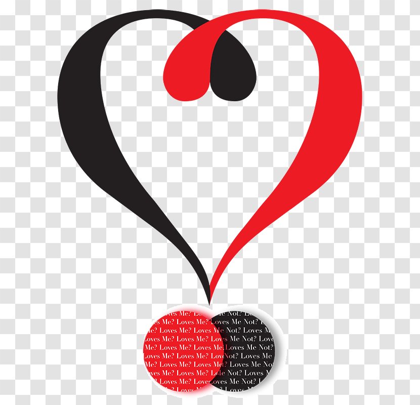 Black & White - Love - M Clip Art Heart Line FruitSoap Label Transparent PNG