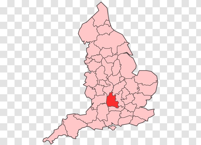 Leicestershire Cumbria Rutland Ceremonial Counties Of England From Middle - Tree - Flower Transparent PNG