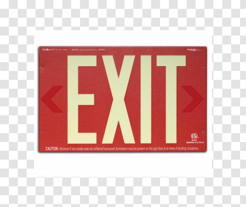 Exit Sign Emergency Lighting Fire Extinguishers - Light Transparent PNG