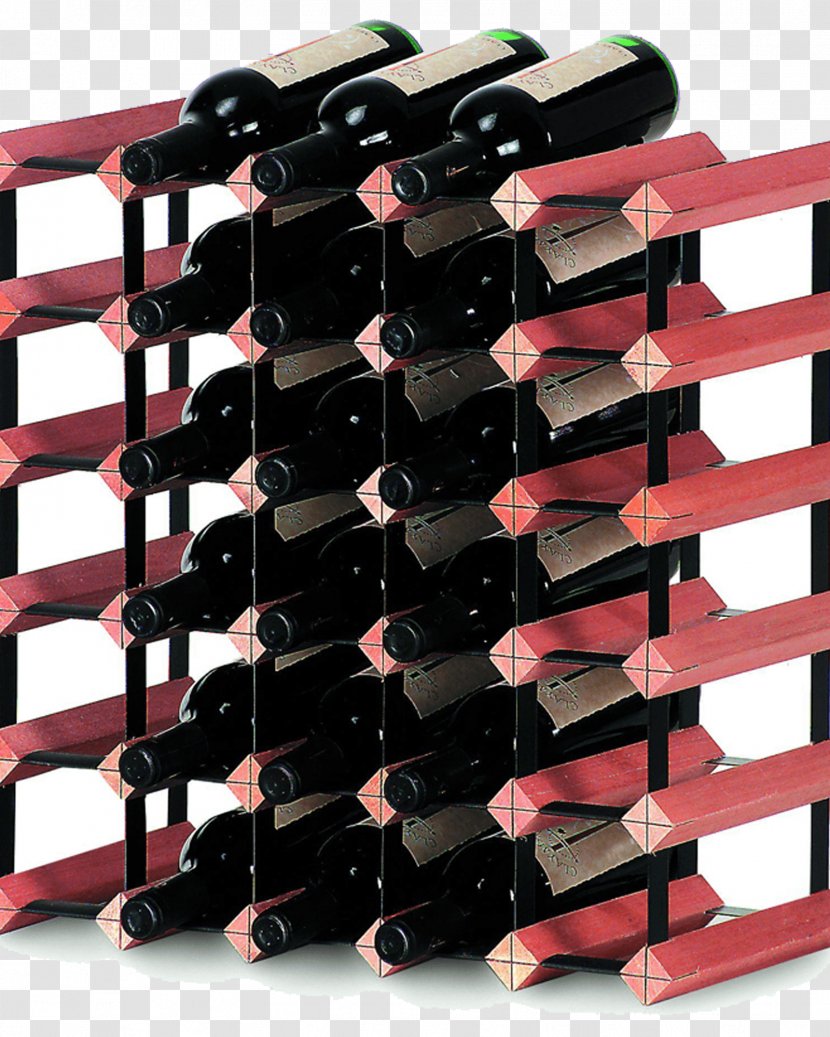 Wine Racks Bottle Oenophilia Glass - Shelf Transparent PNG