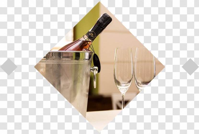 Champagne Wine Glass Bottle - Stemware Transparent PNG