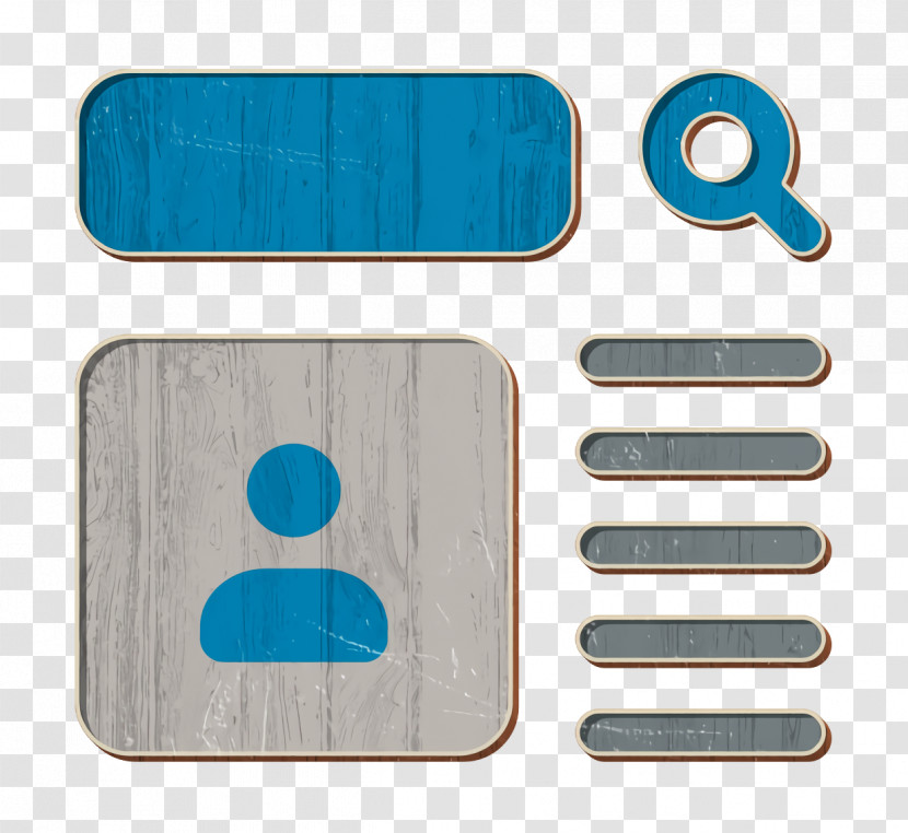 Wireframe Icon Ui Icon Transparent PNG