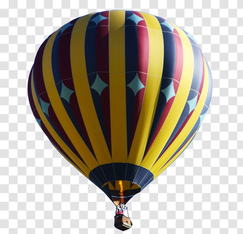 Hot Air Balloon Ballonnet - Blue-hot-air-balloon Transparent PNG