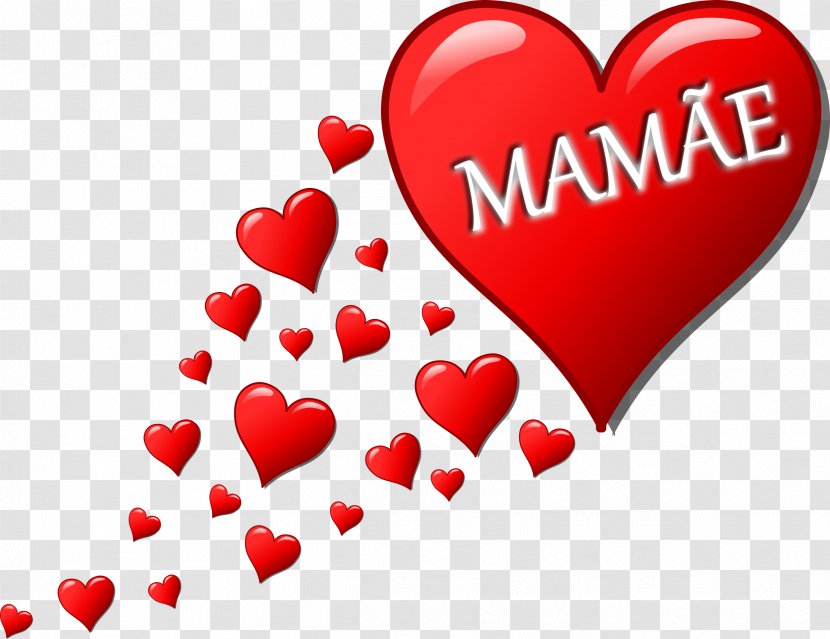 Mother's Day Child Clip Art - Red Transparent PNG