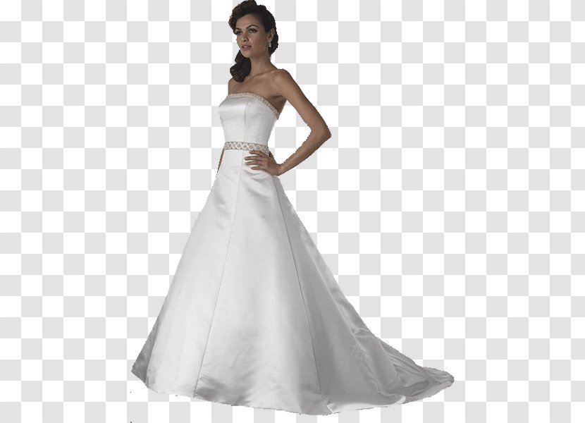 Wedding Dress Evening Gown - Flower Transparent PNG