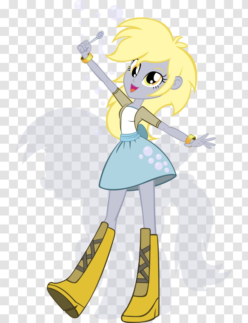 Derpy Hooves Rainbow Dash Rarity Pinkie Pie Pony - Mythical Creature - My Little Equestria Girls Rocks Transparent PNG
