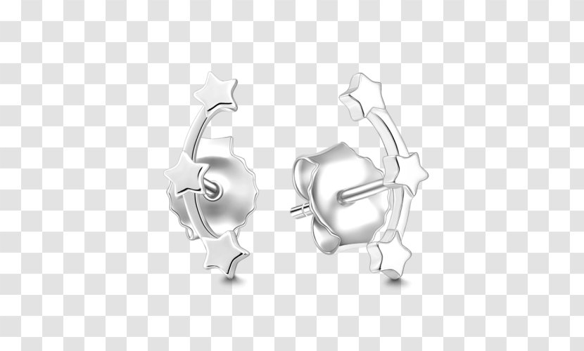 Earring Sterling Silver Love Bracelet Jewellery - Meteor Shower Transparent PNG