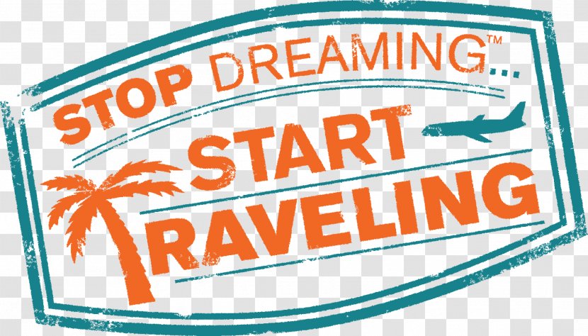 Logo Stop Dreaming Start Traveling: The Ultimate Guide To Traveling More And Spending Less Font Product - Label - Best Seller Book List Transparent PNG