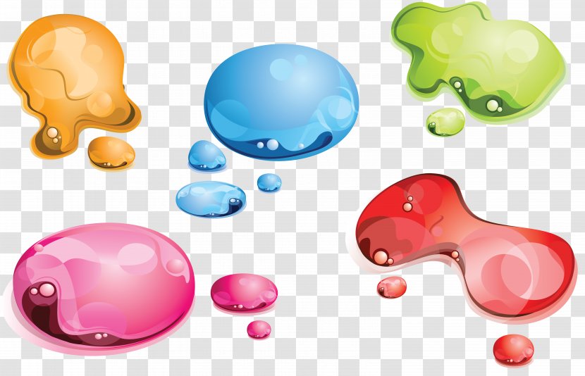 Droplets - Color - Stock Photography Transparent PNG
