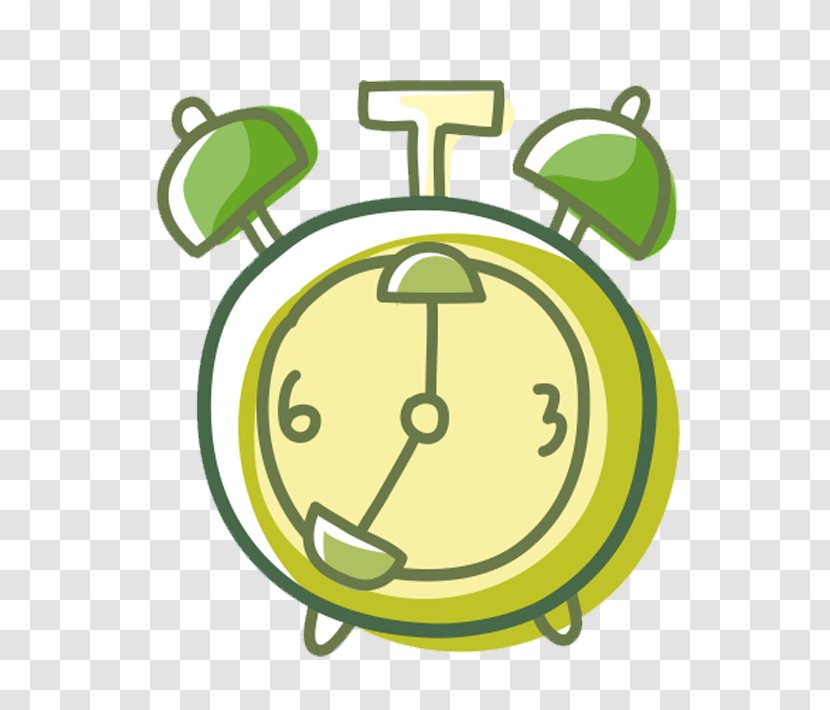 Alarm Clock Painting Animation Stroke - Child - Time Transparent PNG