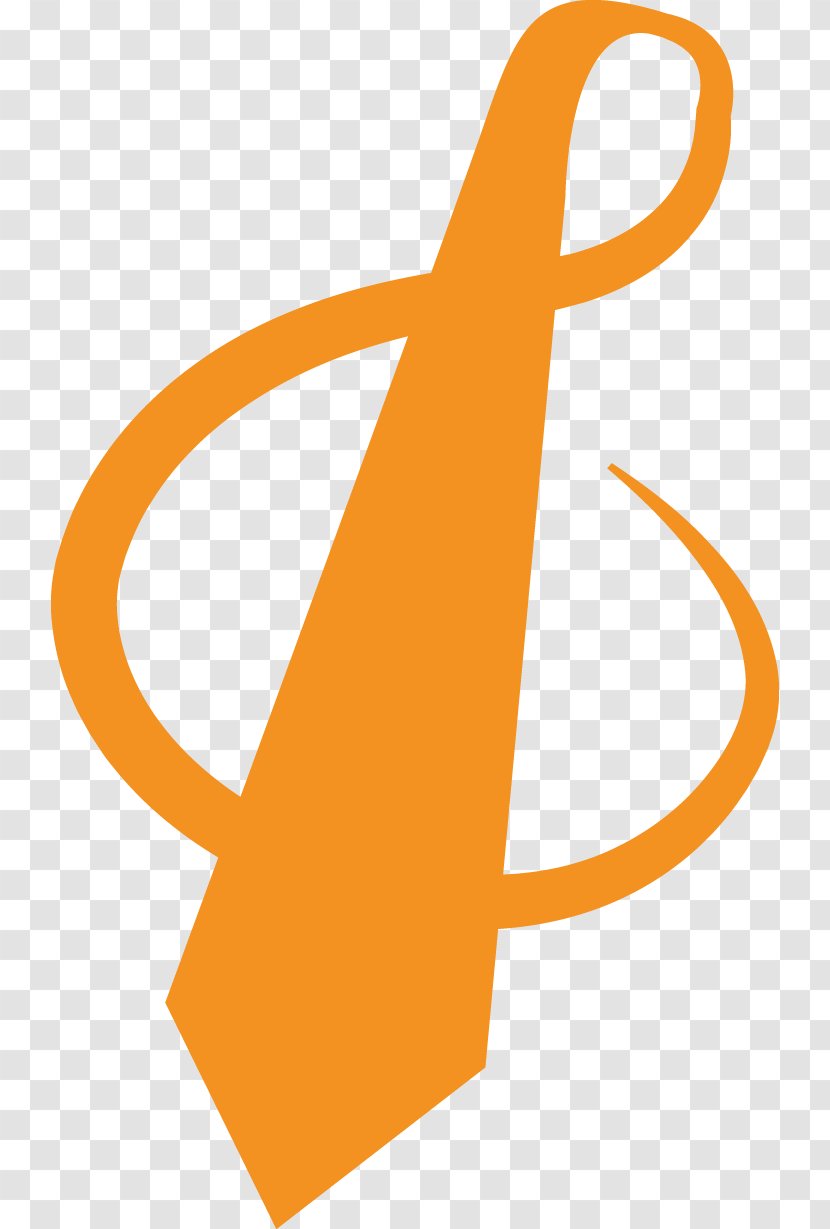 Brand Line Angle Clip Art - Orange Transparent PNG