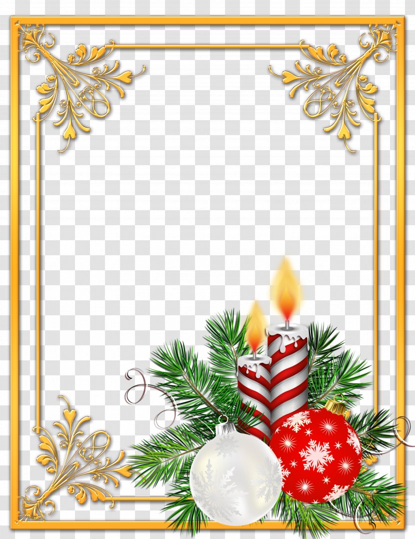 Picture Frames Christmas Photography - New Year Transparent PNG