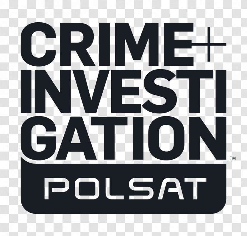 Logo Crime+Investigation Polsat HD Crime & Investigation Sport - Area - Bg Black Transparent PNG