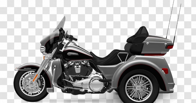 Wheel Harley-Davidson Tri Glide Ultra Classic Harley Davidson Road Electra - Motorized Tricycle Transparent PNG