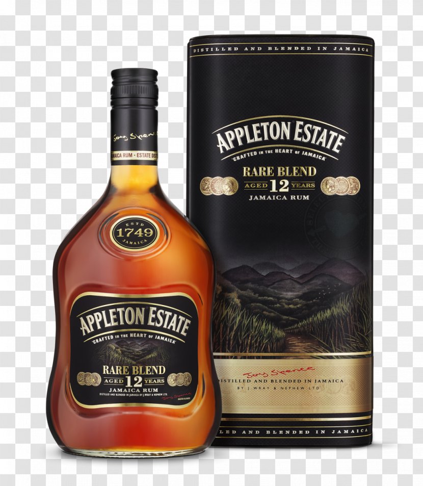 Rum Distilled Beverage Appleton Estate Whiskey Wine Transparent PNG
