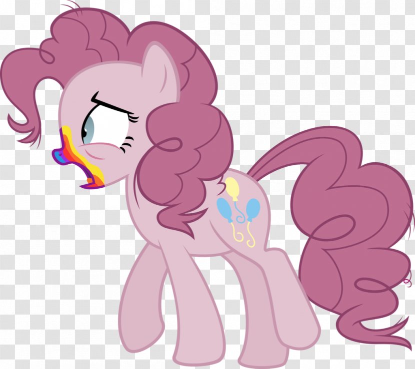 Pinkie Pie Rainbow Dash Pony Sweetie Belle Rarity - Flower - Heart Transparent PNG