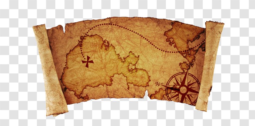 Treasure Map World Stock Photography - Scroll Transparent PNG