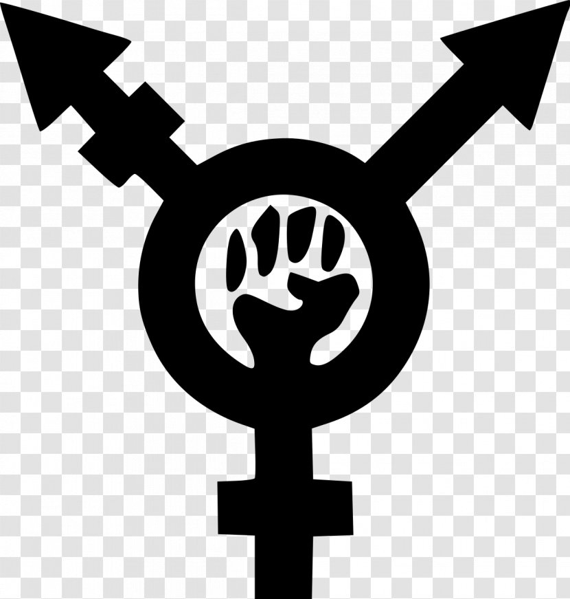 Transfeminism Transgender Gender Symbol - Cartoon Transparent PNG
