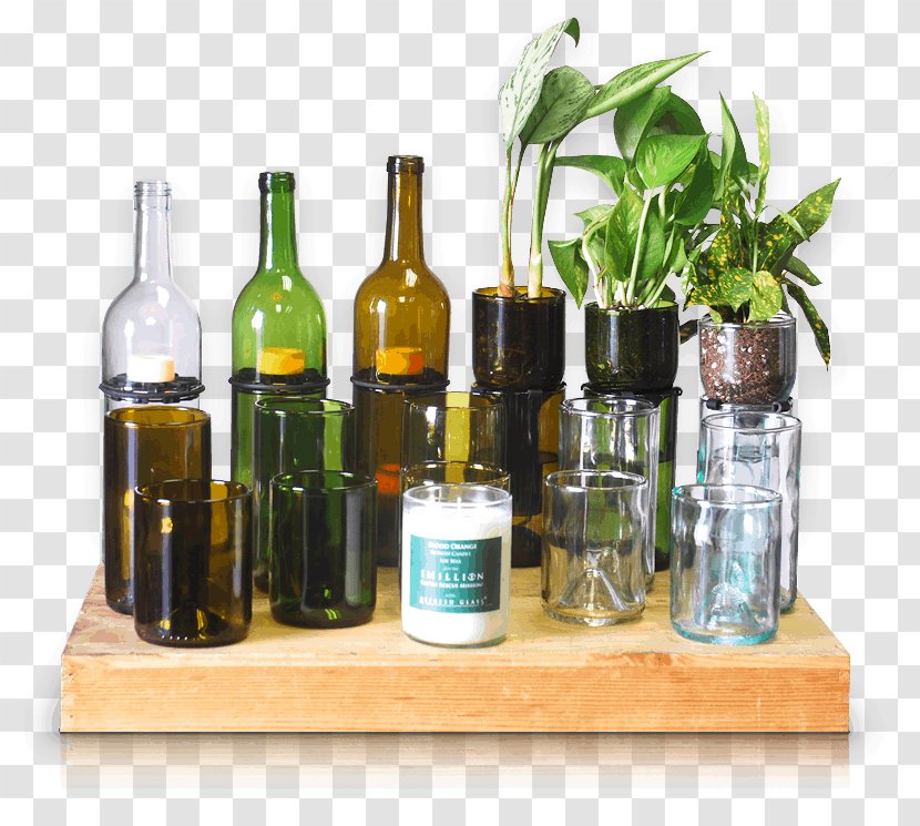 Glass Bottle Cutter Upcycling - Herbalism Transparent PNG