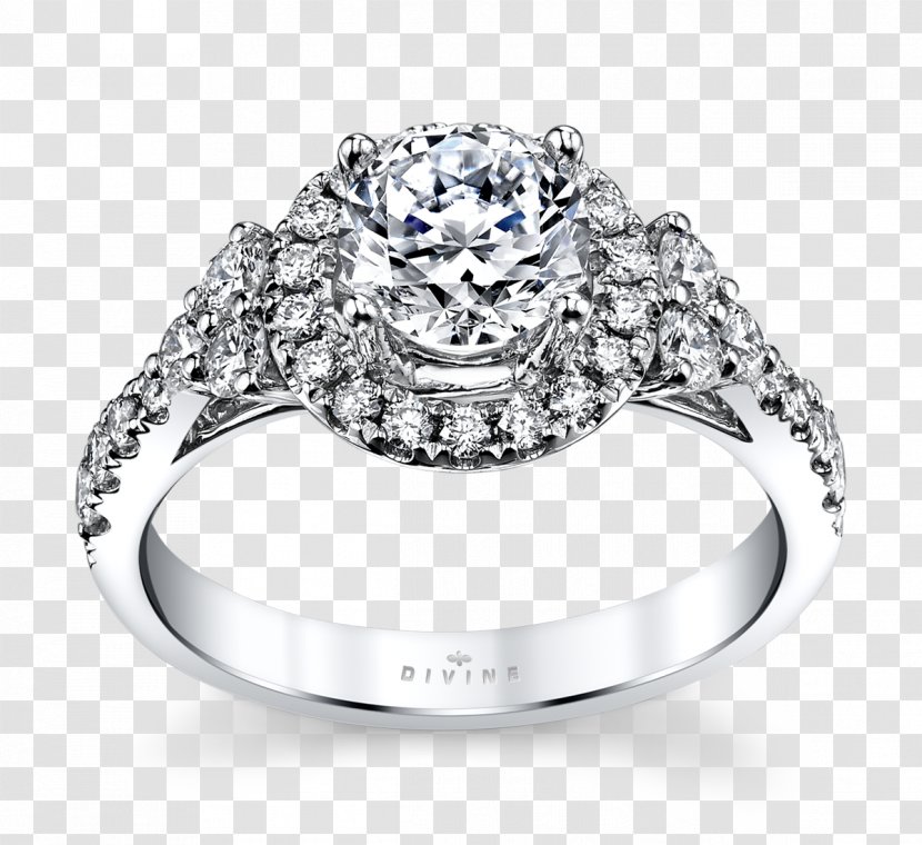 Earring Wedding Ring Engagement Diamond - Gemstone Transparent PNG