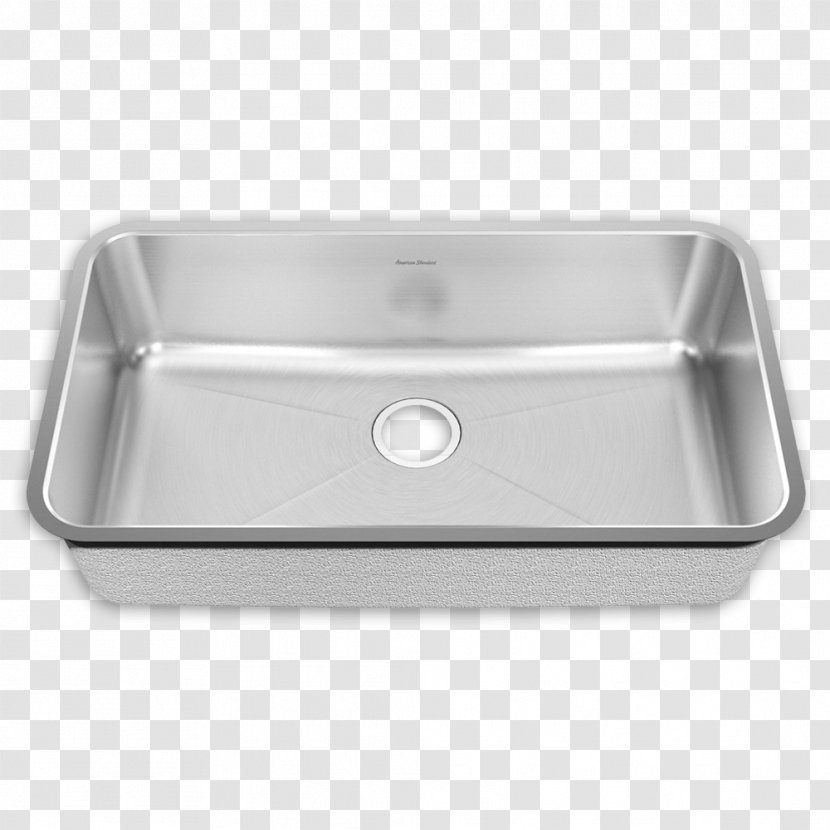 Kitchen Sink Plumbing Fixtures Stainless Steel - Bathroom Transparent PNG
