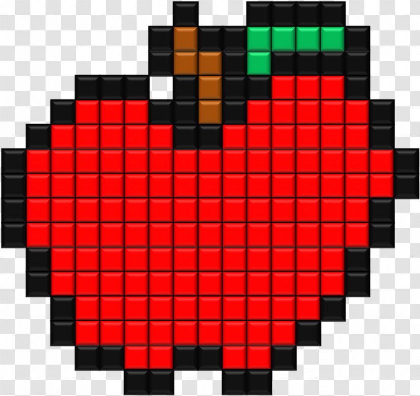 Pixel Art Heart Transparent PNG