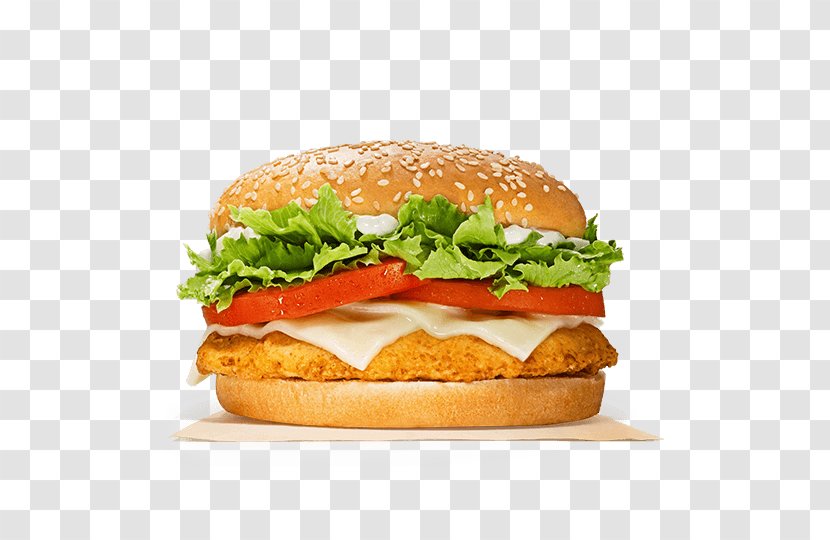 Whopper Cheeseburger Buffalo Burger Hamburger Zam BunCafe - Food - Chicken Sandwich Transparent PNG
