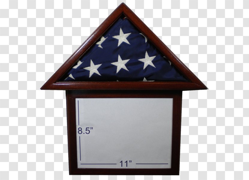 Flag Of The United States Shadow Box Display Case - Glass Transparent PNG