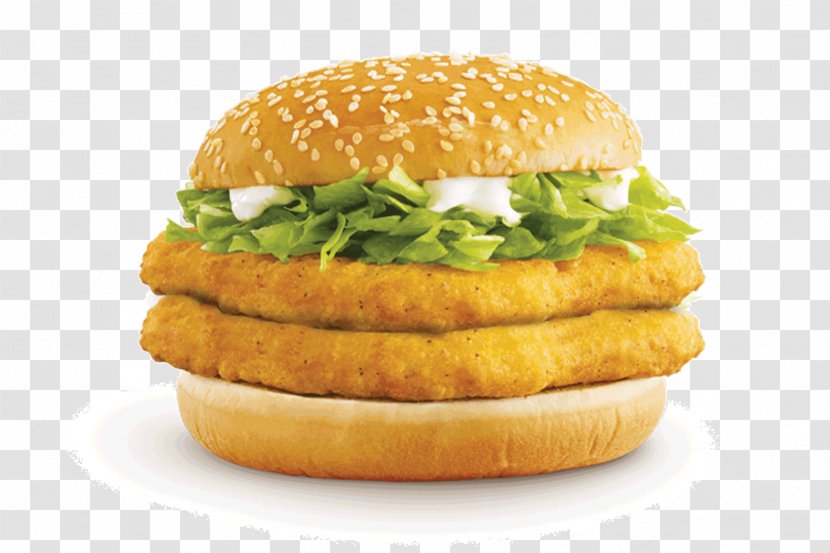 McChicken Chicken Sandwich Hamburger Buffalo Wing Whopper - Salmon Burger - King Transparent PNG