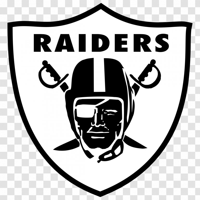 Oakland Raiders NFL American Football Logo - Sticker Transparent PNG