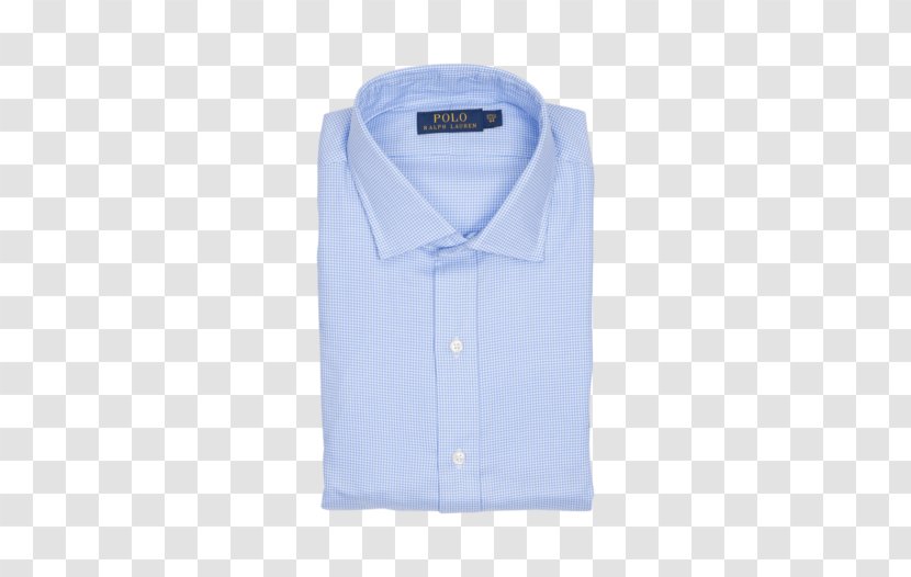 Dress Shirt Collar Sleeve Button Barnes & Noble - Electric Blue Transparent PNG